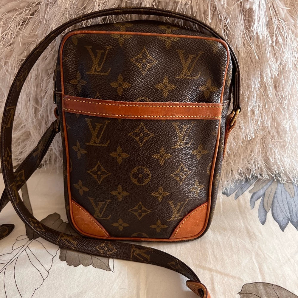 Louis Vuitton Brown Monogram Crossbody Bag